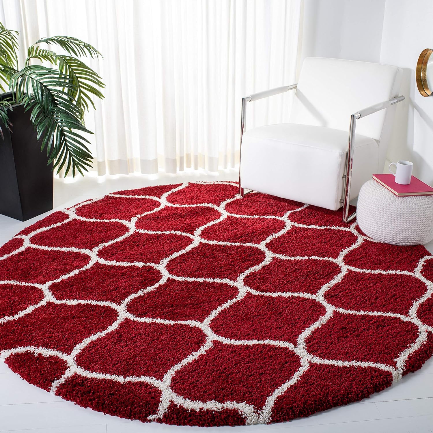 Ivory Shaggy Carpet - Soft & Luxurious Rug -24 Ivory Shaggy Carpet - Soft & Luxurious Rug -24
