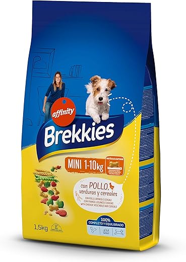Brekkies – Pienso para perros mini adultos Brekkies. 1,5 Kg