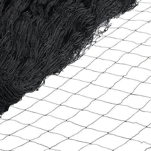 Red para pájaros de 50 x 100 pies, malla cuadrada de 2.4 pulgadas, red de pájaros para valla de ciervos resistente, barrera reutilizable para aves