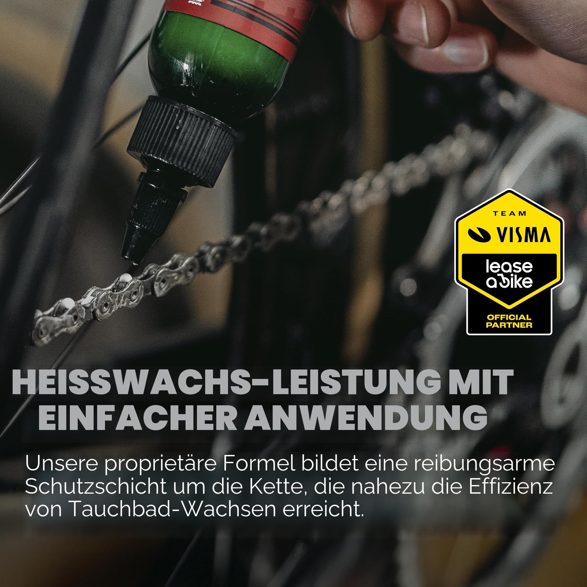 SILCA Super Secret - Flüssigwachs für Fahrradketten - Kompatibel mit Hot Melt Wax - Schnelles, leises und sauberes Fahrradkettenöl - Muc Off Alternatives Fahrradkettenöl - Dry Lube 120ml