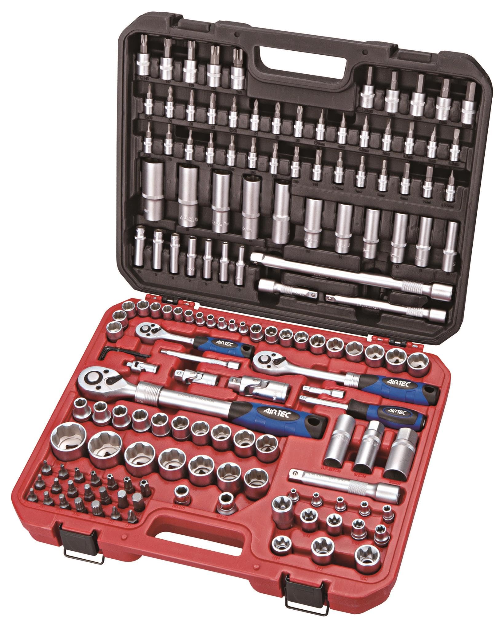 AIRTEC - Cassetta utensili Professionali 155 pz - Mod. 500009