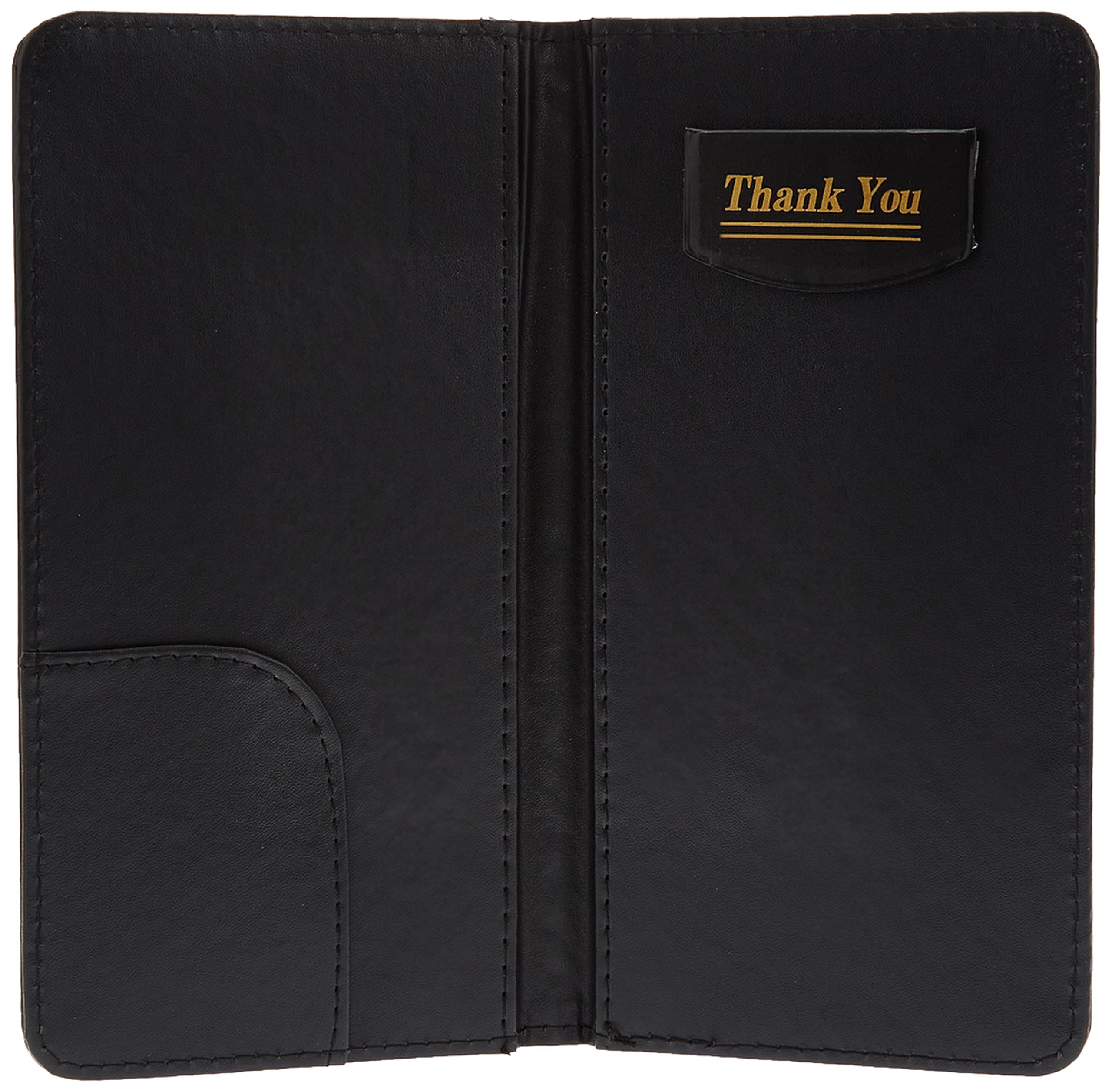 Shallow Elegant Leather bill folder for Restaurant-11 * 23cm