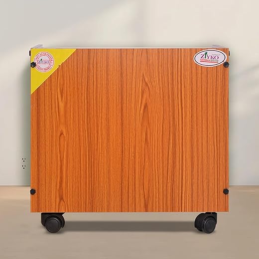 ZIYKO Wooden Inverter Battery Trolley Cabinet - Wooden Invertor Trolley for Battery, Inverter, ups Box for Home and Office (58 x 30 x 58 cm) - 4...