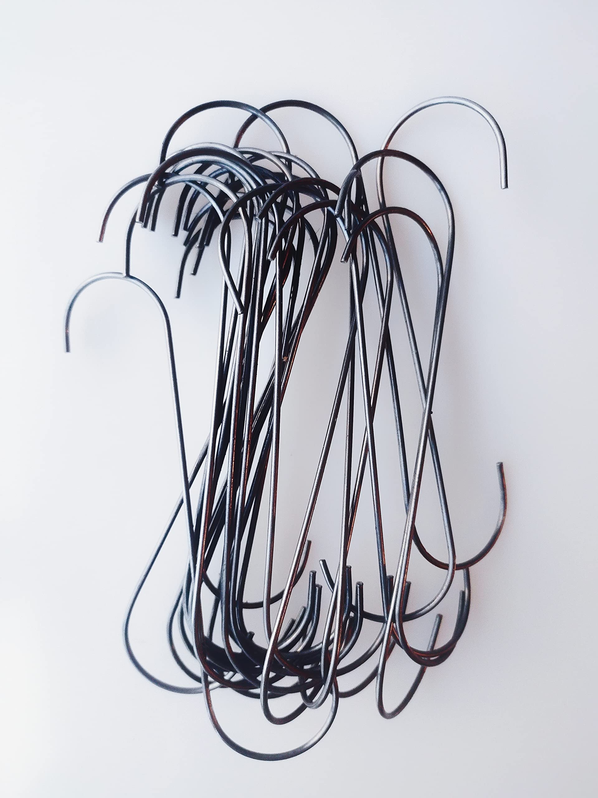 Industrial S-Hooks - 25 Pack for Painting & Coating -5 Industrial S-Hooks - 25 Pack for Painting & Coating -5