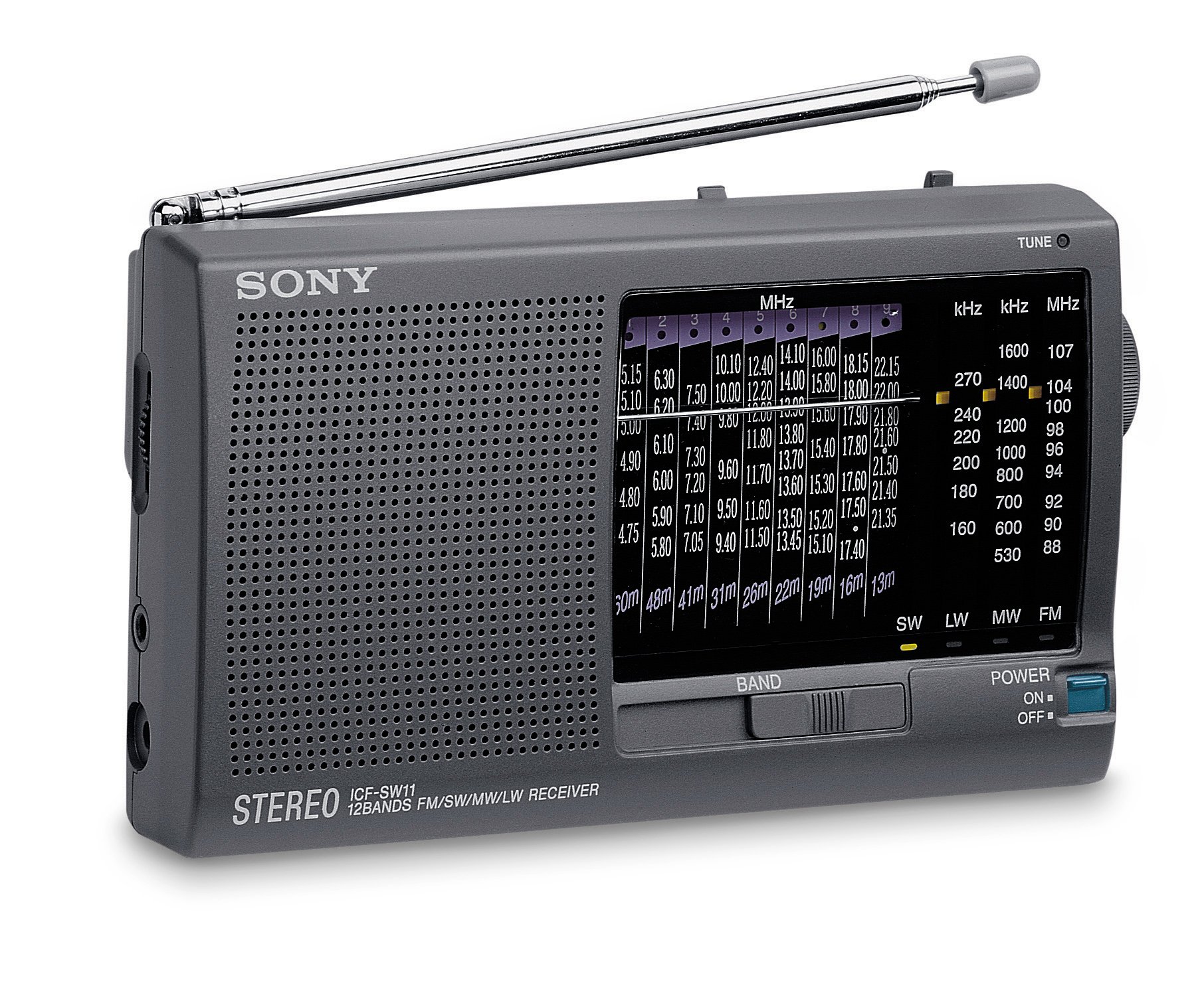 Sony ICF-SW 11/B World Receiver Black : Amazon.nl: Electronics & Photo