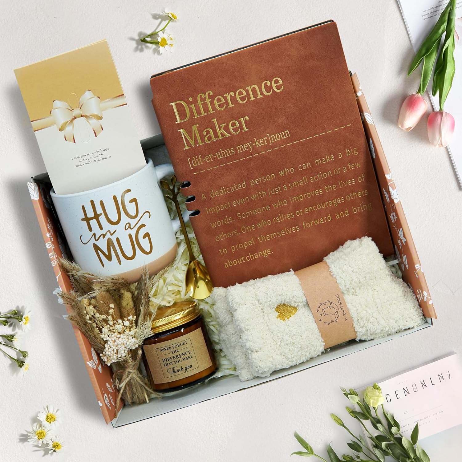 Self Care Gifts for Women Get Well Soon Gifts, Unique Birthday Gifts for Women Spa Gift Baskets Care Package Mothers Day Gifts for Mom Sister Wife Grandma w/ Blanket - Image 3