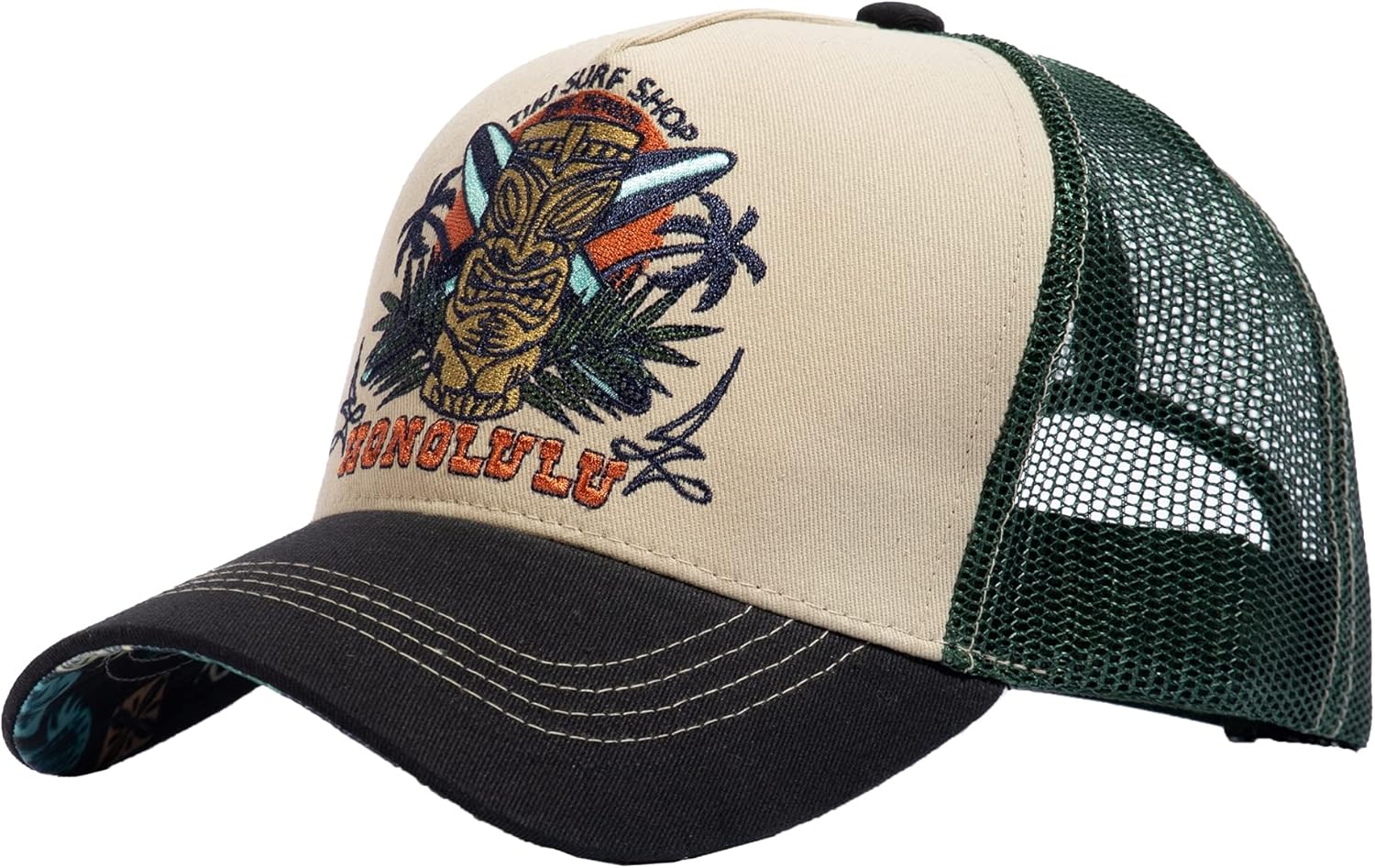 King Kerosin Men's Trucker Mesh Caps 2025 Spring/Summer Baseball Caps Retro