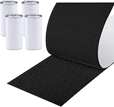 Velcro Tape, Self-Adhesive, Extra Strong, 11 cm x 2 m, Velcro Fastening, Self-Adhesive, Extra Wide, Double-Sided Velcro Tape for Sewing, Velcro Tape for Sofa, DIY Crafts, Home and Office