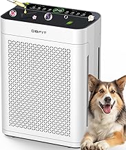 Air Purifiers for Home Large Room up to 3000sq.ft, DBFIT HEPA Double-Sided Air Purifier with Washable Filter, PM 2.5 Display Air Quality Sensor, Air Cleaner for Bedroom, Dorm Room, Pets, Office, AP300
