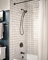 Vista 45 de Moen Engage Magnetix Matte Black 3.5-Inch Six-Function Detachable Handheld Showerhead with Magnetic Docking System, 26100BL