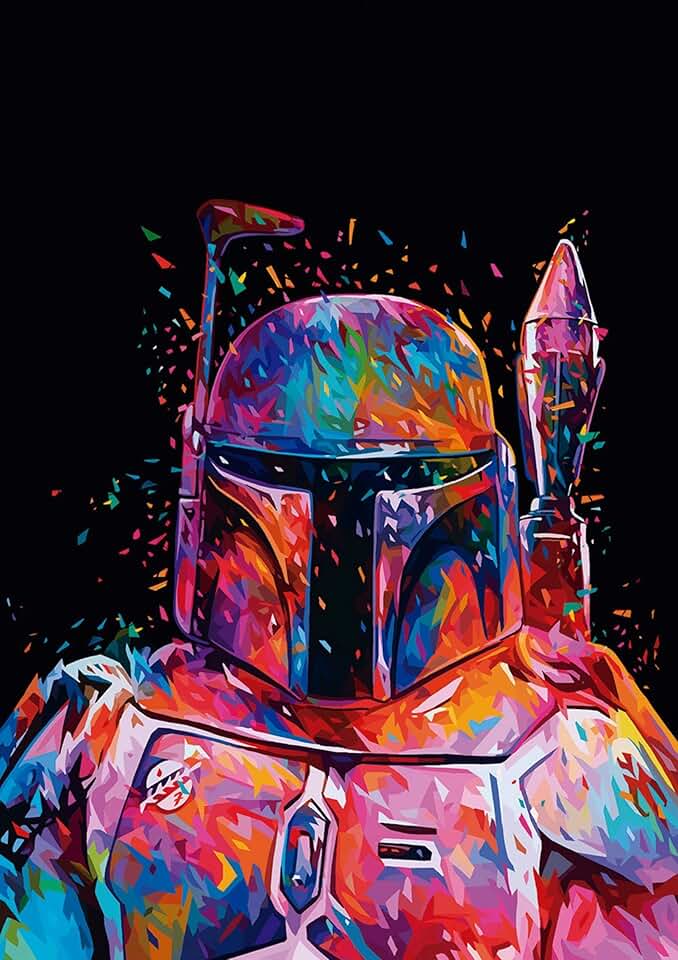 Amazon.co.uk star wars paint by numbers