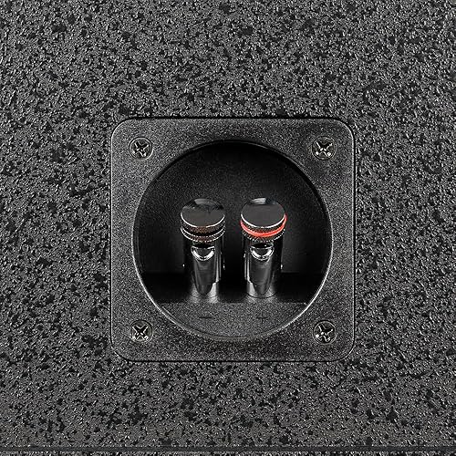 Miniatura 9 de DS18 ZXI-112LD.RG Caja de subwoofer ventilada cargada de 12 pulgadas, 1000 vatios RMS 2000 vatios de potencia máxima, paquete de graves 1 subwoofer