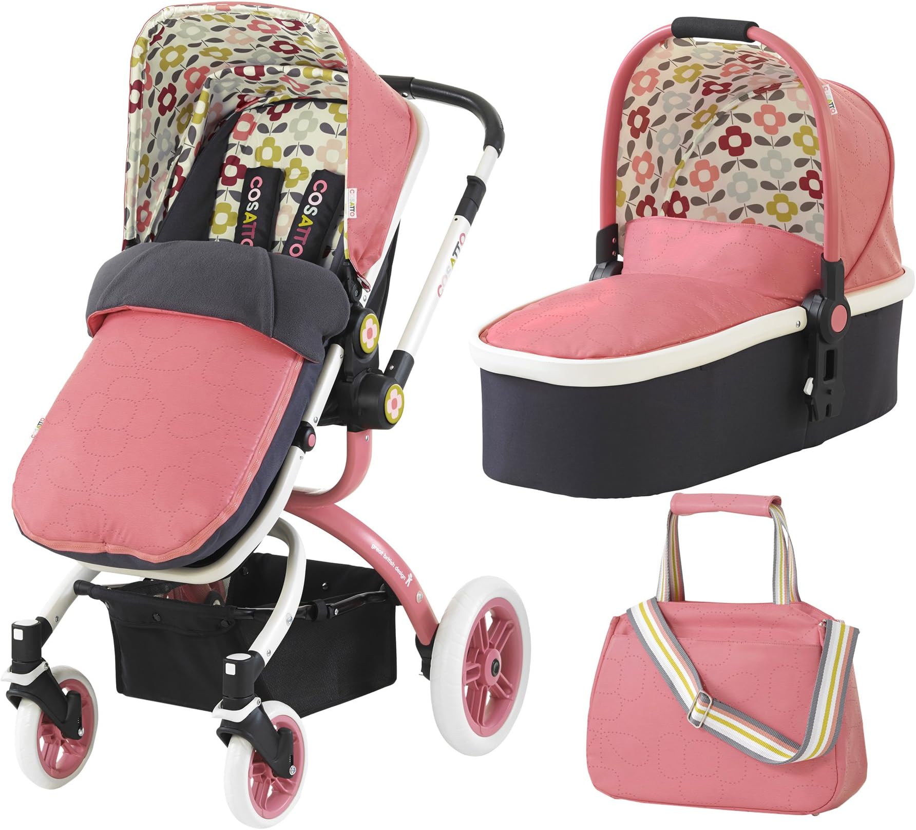 Cosatto Ooba Travel System Kimono - Pink