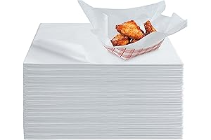 (250 Count) 12x12 White Burger Press Paper Sheet - Stock Your Home