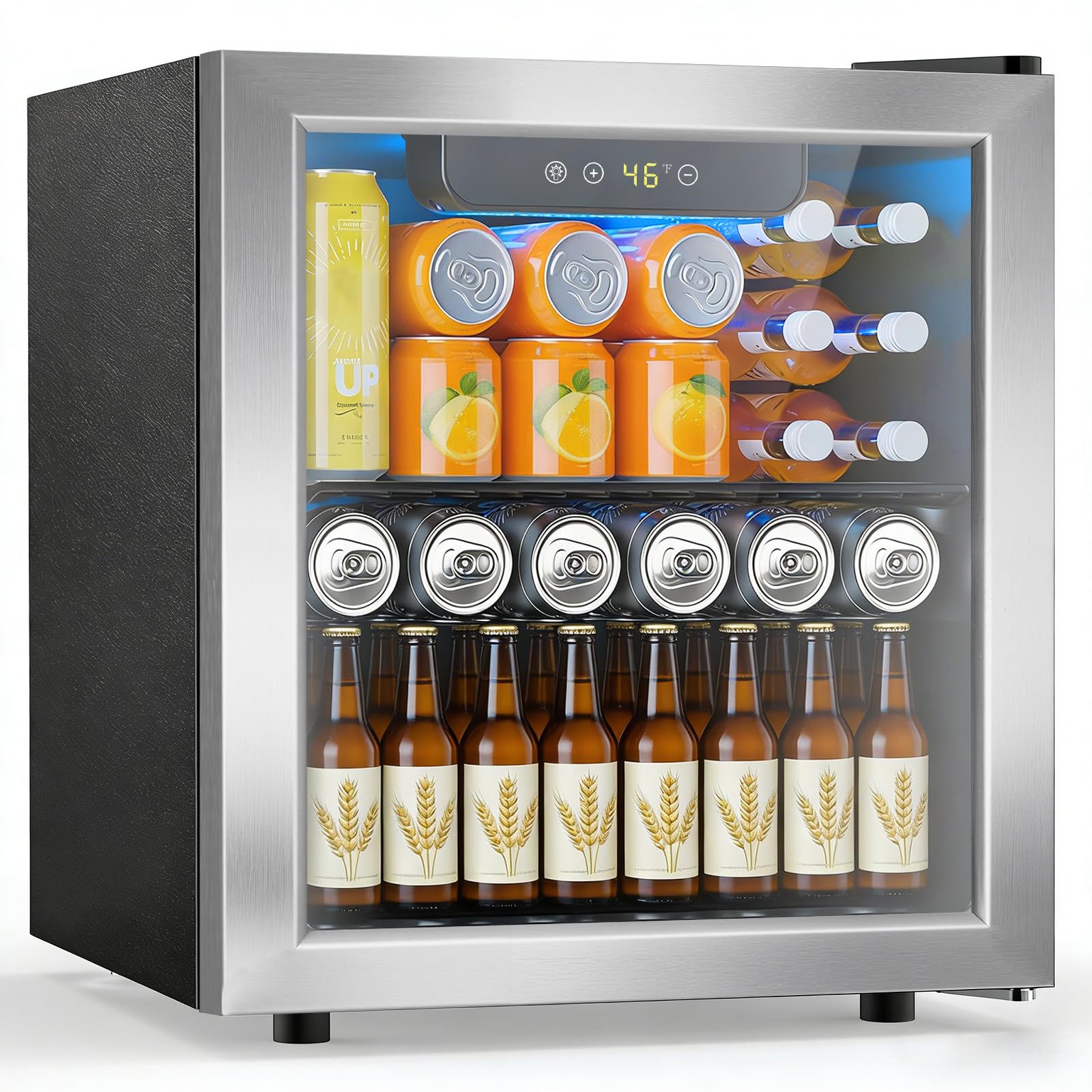 Electactic JC-48 1.7 cu ft Beverage Cooler Silver