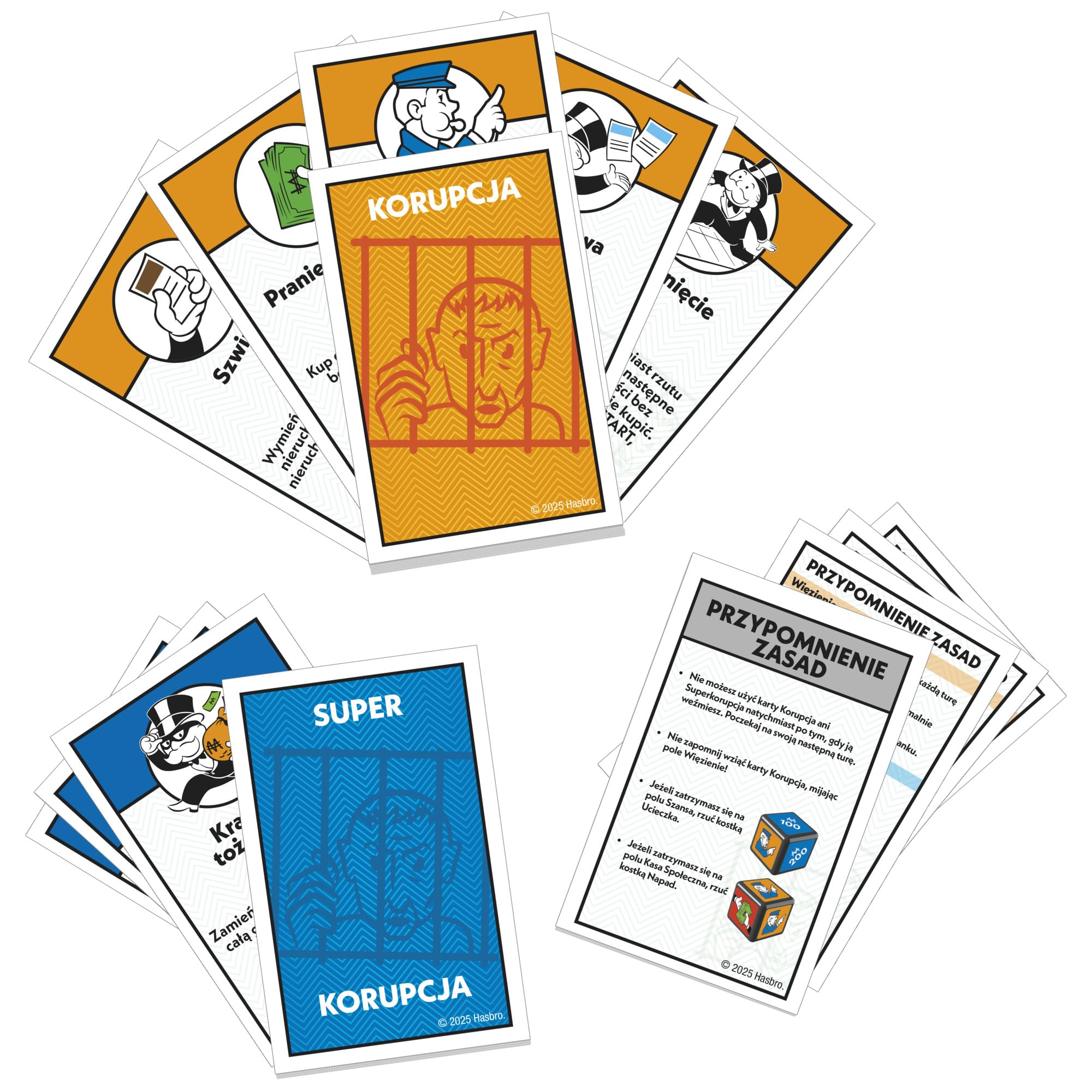 DODATEK Monopoly Idź do Więzienia (do gry wymagana jest klasyczna edycja Monopoly), wersja polska