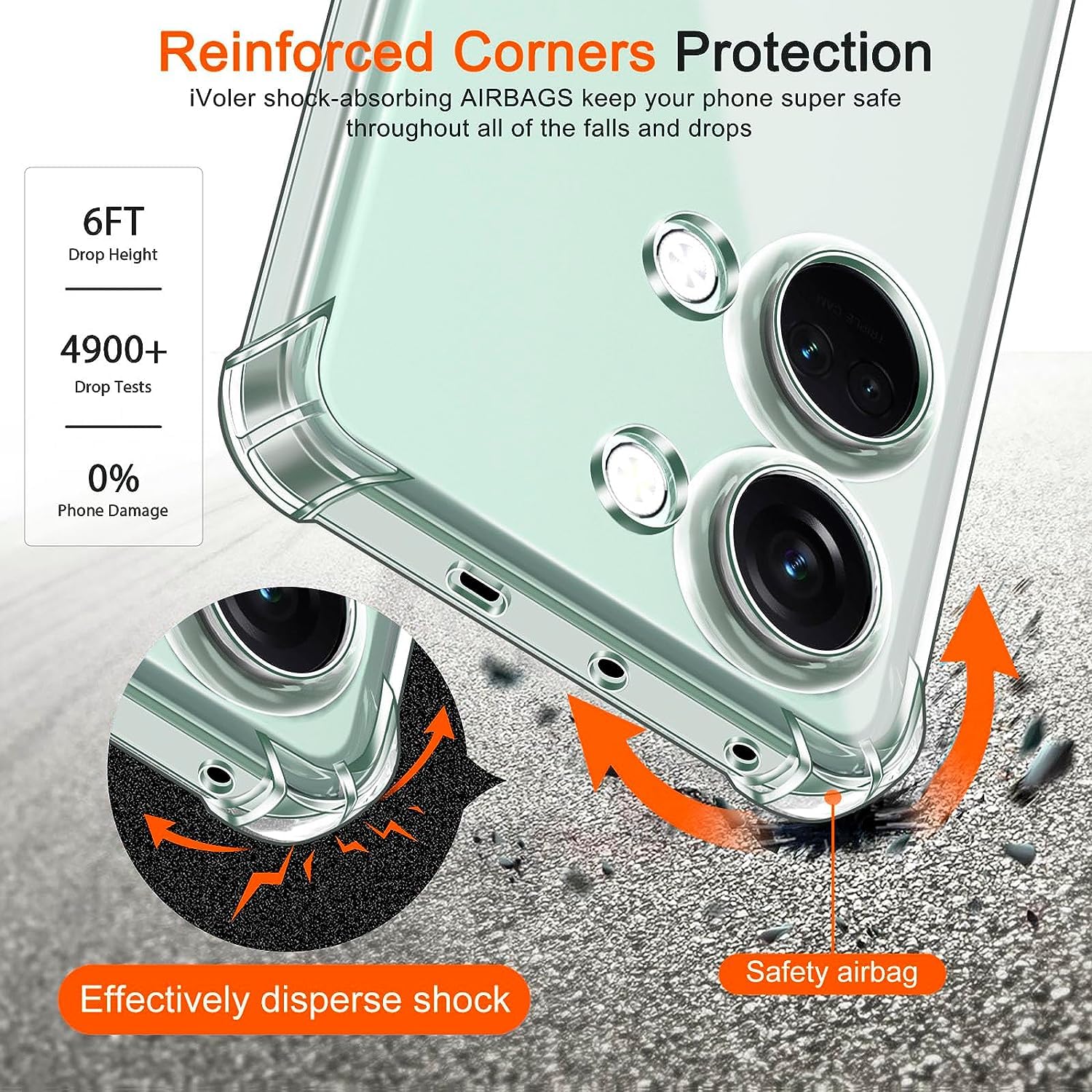 Custodia Girocollo Per OnePlus Nord 3 5G - Cover Trasparente In TPU Con Cordino Regolabile, Antiurto E Pratica