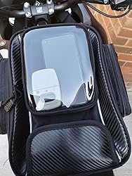 Dracarys Otorcycle Tank Bag - Oxford Saddle Black Otorbike Bag With - View #2