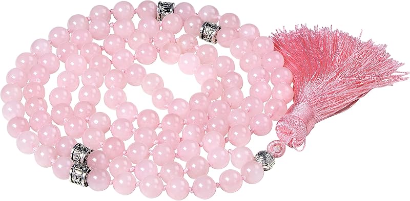 Fukugems Mala tibetano 108 perline collana uomo donna Mala bracciale meditazione buddista