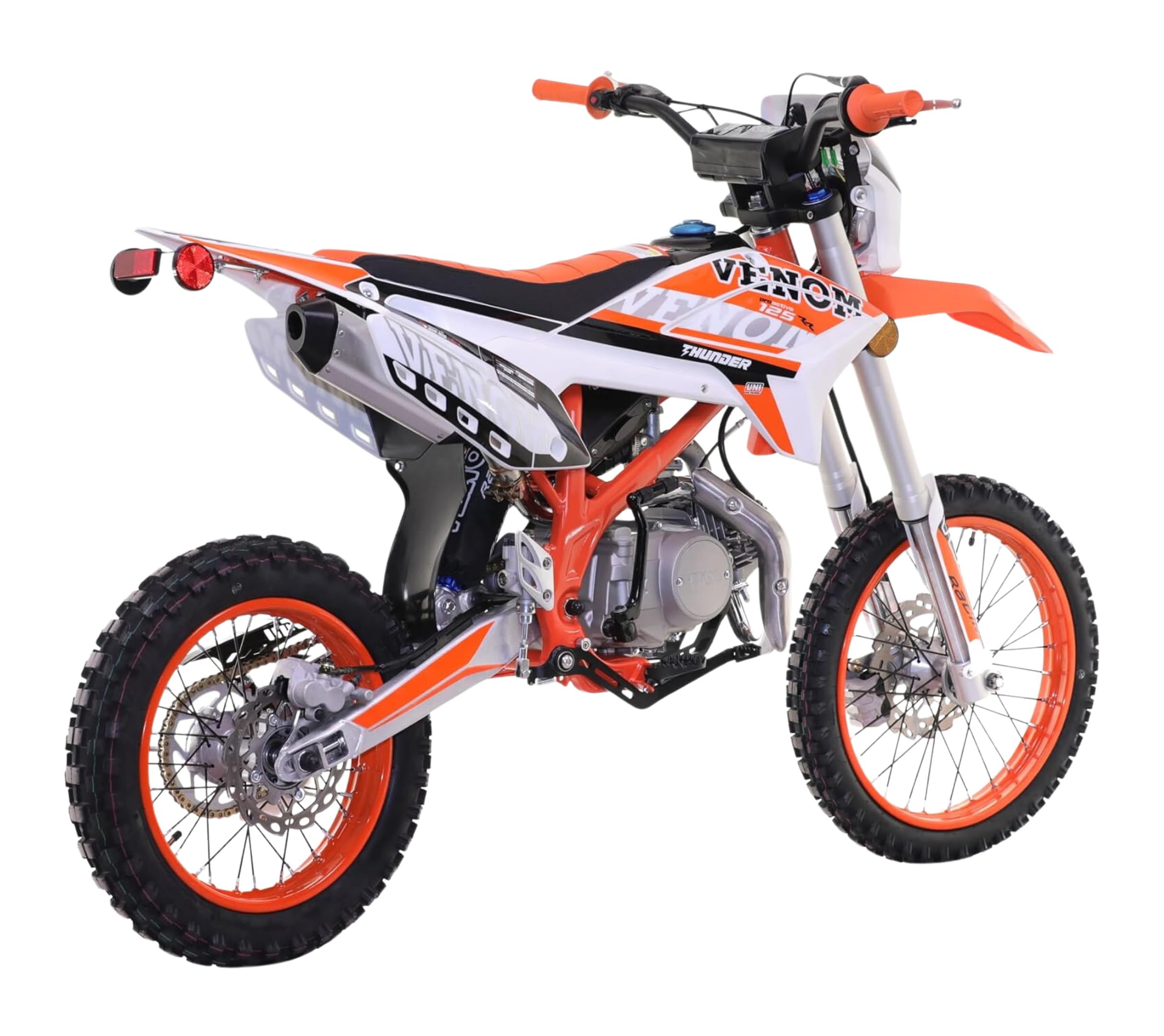 Amazon.com: 125cc VENOM THUNDER Dirt Bike Motorcycle Pit Bike for