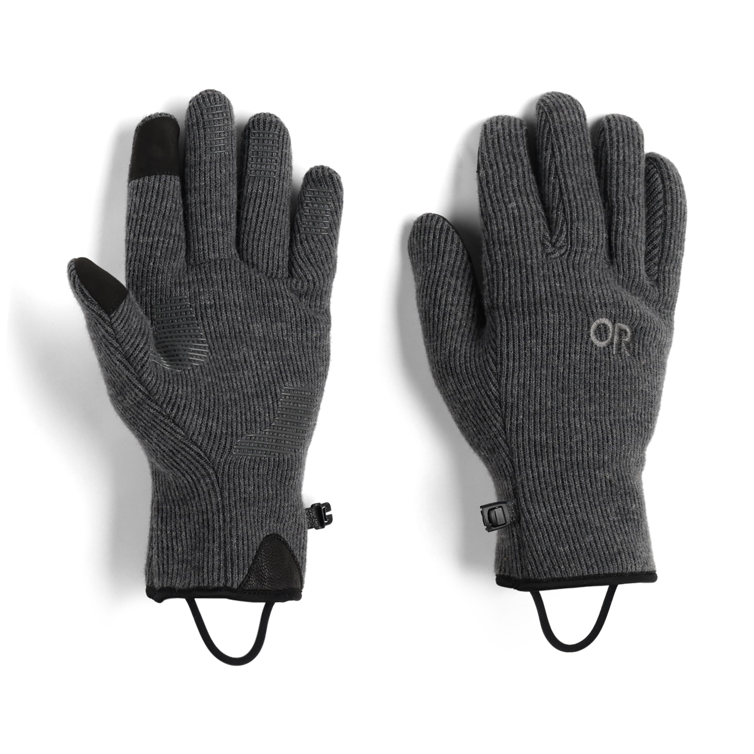 Outdoor Research Mens Flurry Sensor Gloves Charcoal M