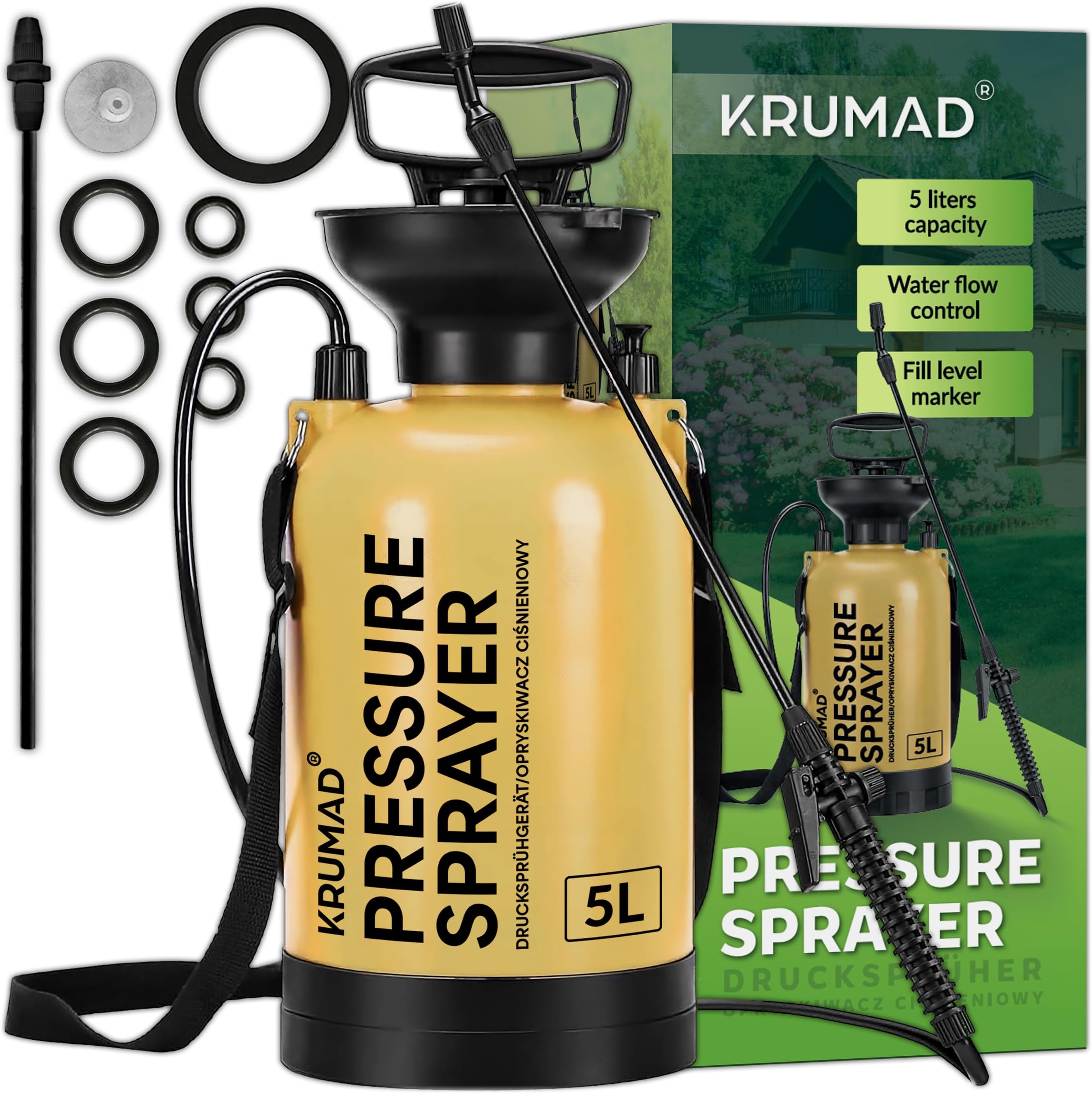 HENDI Druck-Sprühgerät 1,5 L – Lebensmittel-Dru Produktbild-Vorschau 5