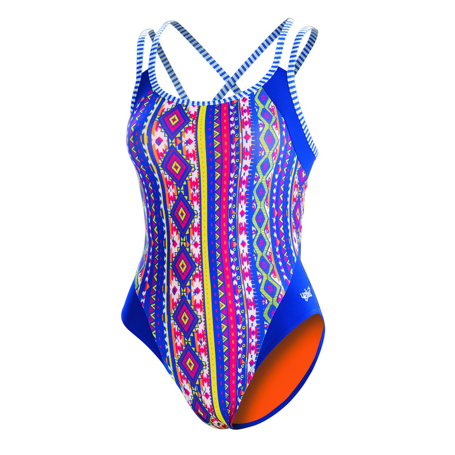 DolfinWomen's Uglies Double Strap Open Keyhole Back One Piece