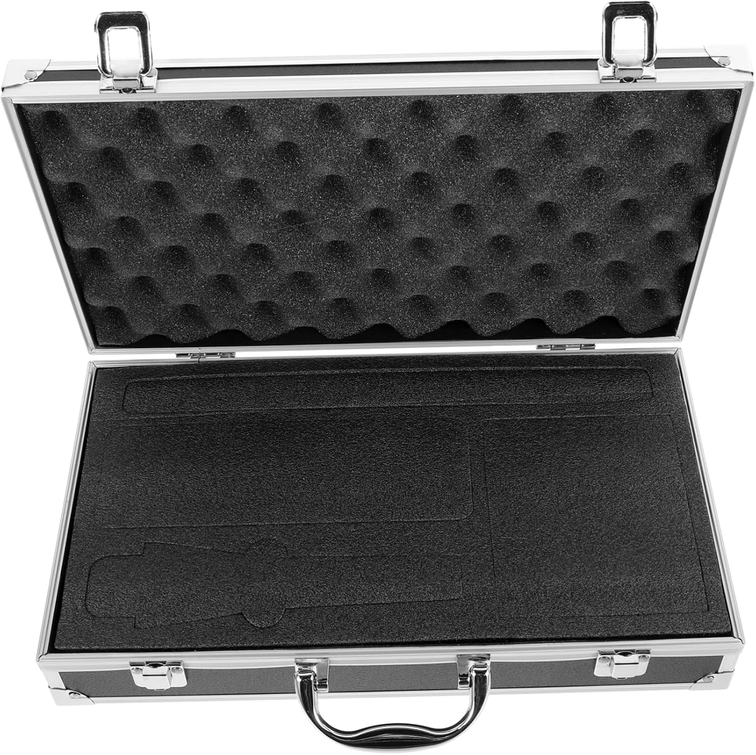ABOOFAN Microphone Case Mic Box Storage for Travel Compact and Sturdy Organizer for Singing