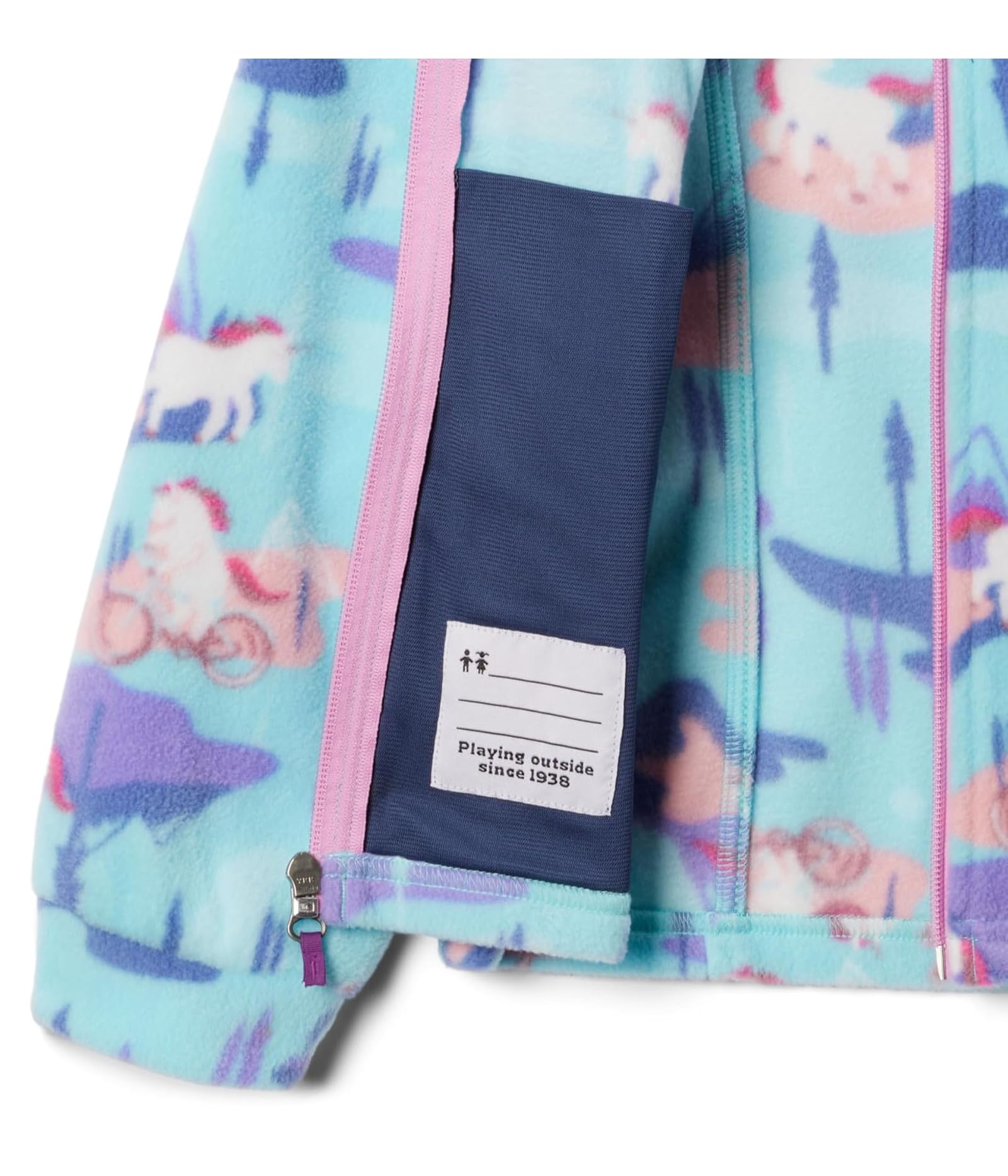 Girl's Columbia Kids Benton Springs™ II Printed Fleece (Little Kid/Big Kid) - Picture 4 of 22