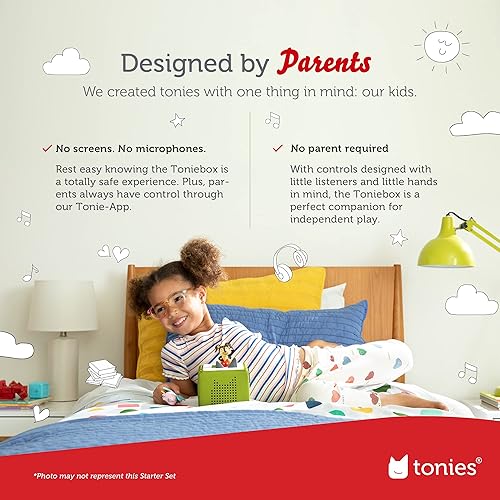 Miniatura 9 de Toniebox - Juego de iniciación con cachorro de tiempo de reproducción, construcción de imaginación, experiencia de escucha digital sin pantalla que