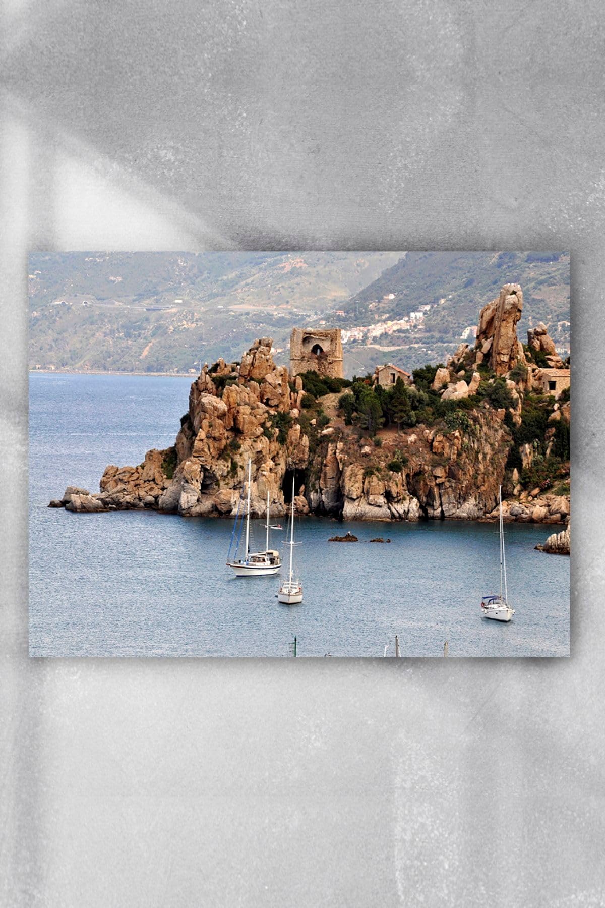 Postermanya (pster8286) Sicilya Manzara Poster (60x90cm)