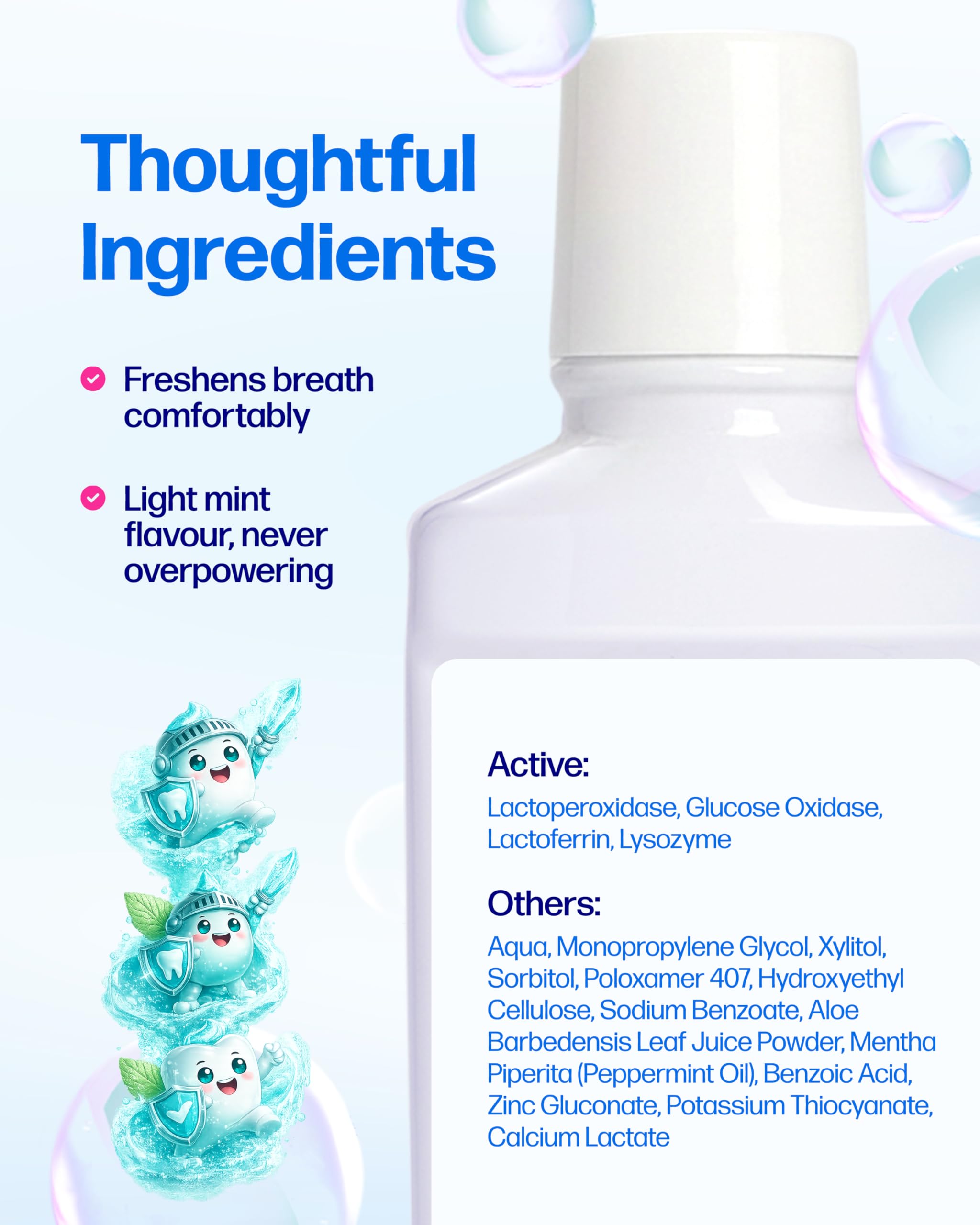 OralSeven - Enjuague bucal hidratante (250 ml)
