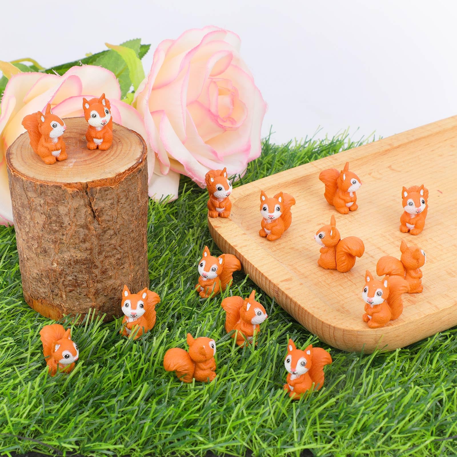 Amazon.com: 50pcs Mini Squirrel Figurines, Adorable Tiny Miniature Squirrels  Plastic Toy Figures Small Animal Ornament Little Statue Decorations for  Outdoor Garden Landscape Potted Plants DIY Crafts & Home Decor : Patio, Lawn