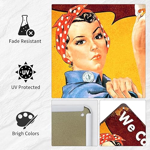 Miniatura 3 de Divertido letrero de bar o cueva de hombre, con texto en inglés We Can Do It Drink A Beer, letreros de cerveza de metal vintage para el hogar, bar,