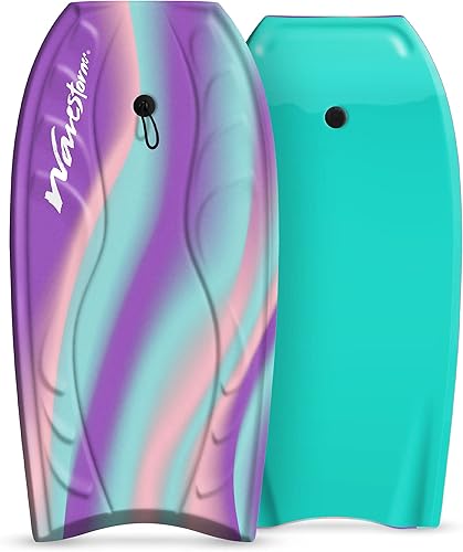 Miniatura 6 de Wavestorm Bodyboard de espuma de 40 pulgadas  Bodyboards Recreational Beginners Todos los niveles de surf  Cubierta contorneada y parte inferior del