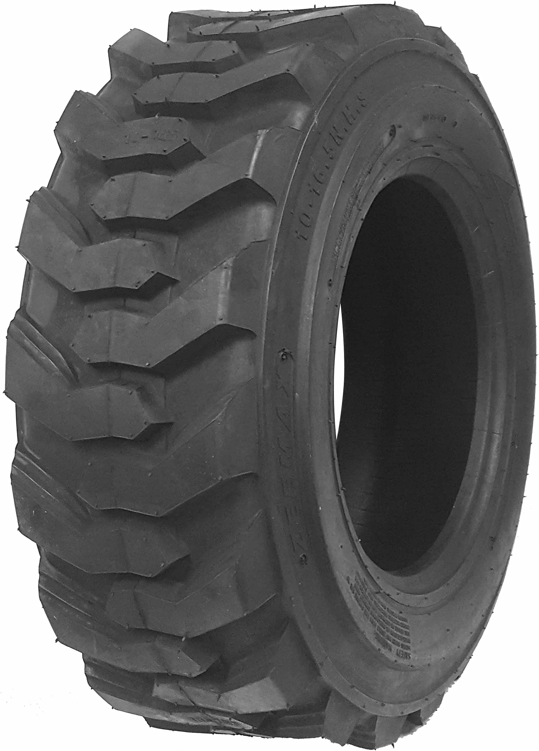 ZEEMAX Heavy Duty 12-16.5/12PR G2 Skid Steer Tire for Bobcat w/Rim Guard 12002
