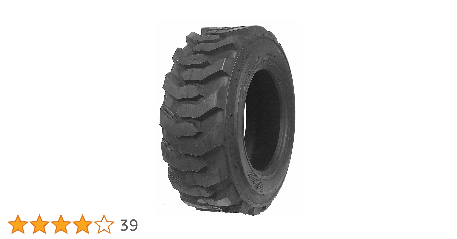 Amazon.co.jp: ZEEMAX 高耐久 10-16.5 G2 スキッドステアタイヤ