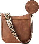 BOSTANTEN Purses For Women Leather Handbags Crossbody Purse Ladies Hobo Shoulder Bag with Adjustable Strap