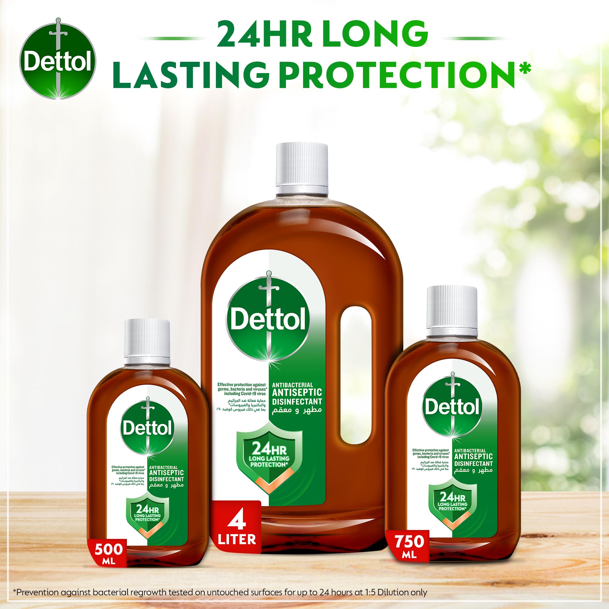 Dettol Antiseptic Antibacterial Disinfectant Liquid 1L : Buy