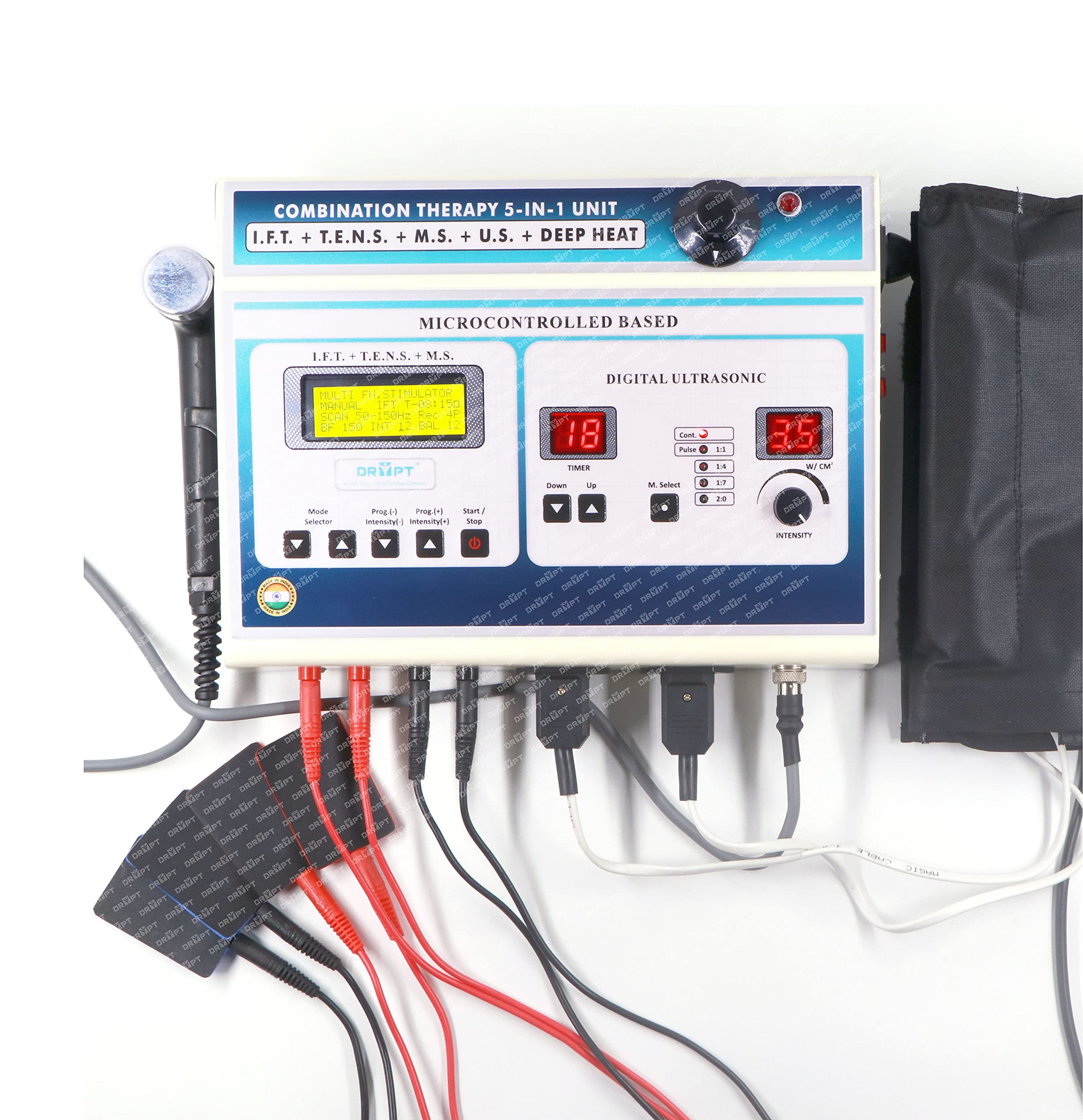 4 Channel Tens Machine for Physiotherapy for All Pain Relief Tens Machine 4 Channel NMS with One Year Warranty