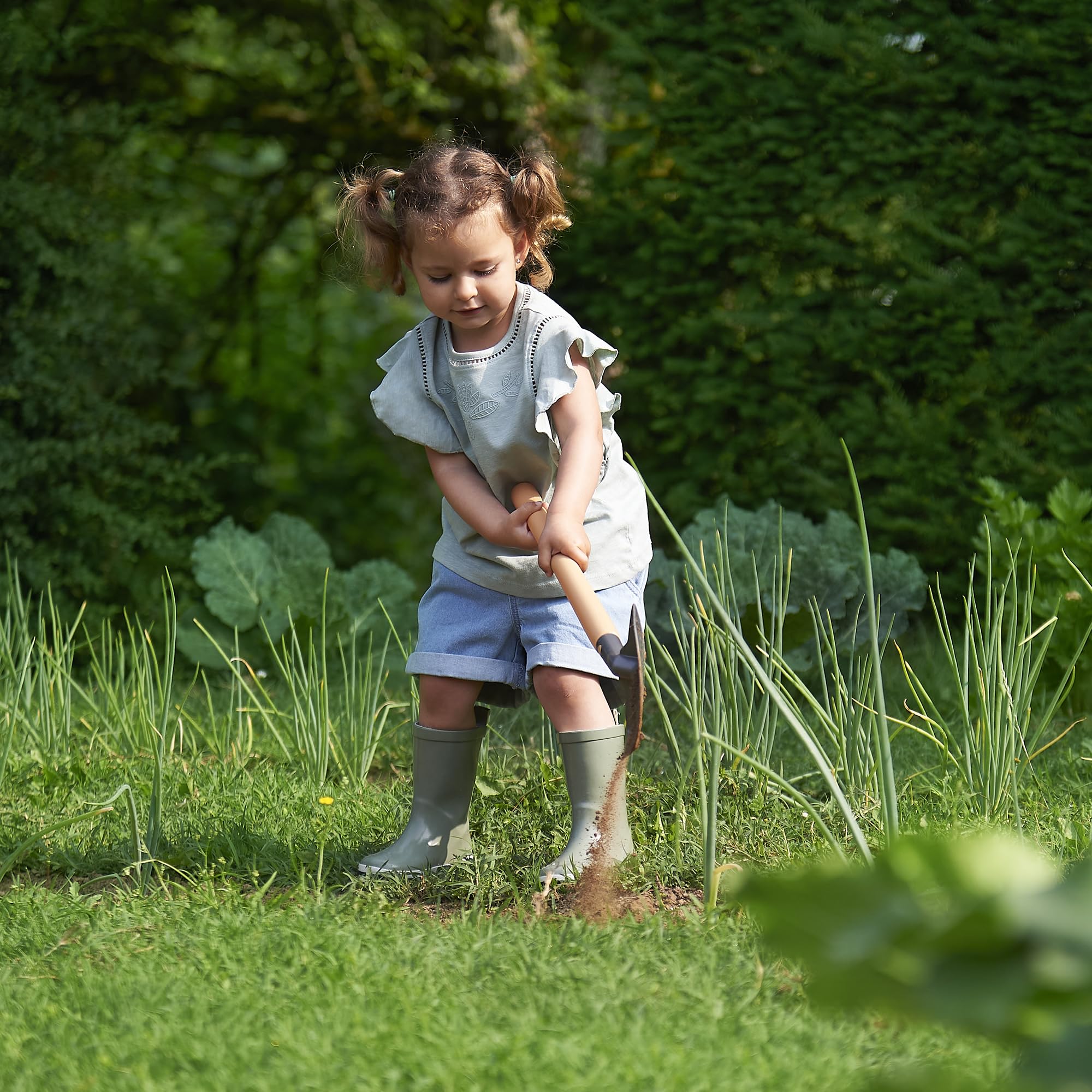 Set Attrezzi Da Giardino Ecoiffier Per Bambini - Pala, Rastrello E Raccoglitore, 3 Pezzi, Da 18 Mesi - Foto 6