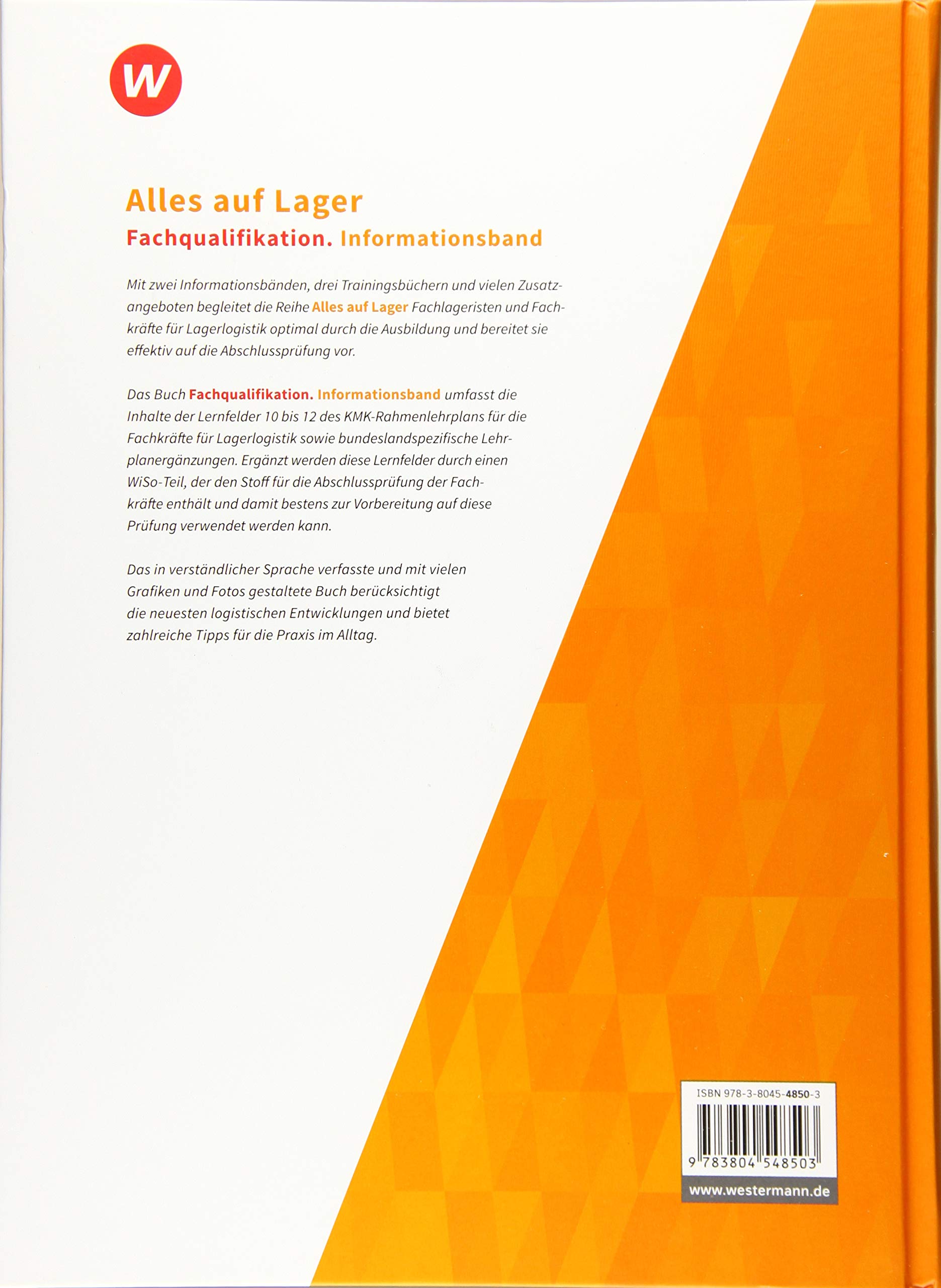 Alles auf Lager: Fachlageristen – Fachkräfte für Lagerlogistik / Fachqualifikation: Informationsband