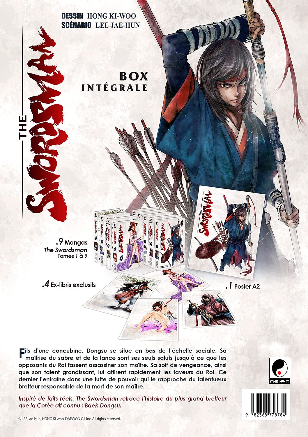 The Swordsman - Intégrale (tomes 1 à 9) - Coffret Collector Limité