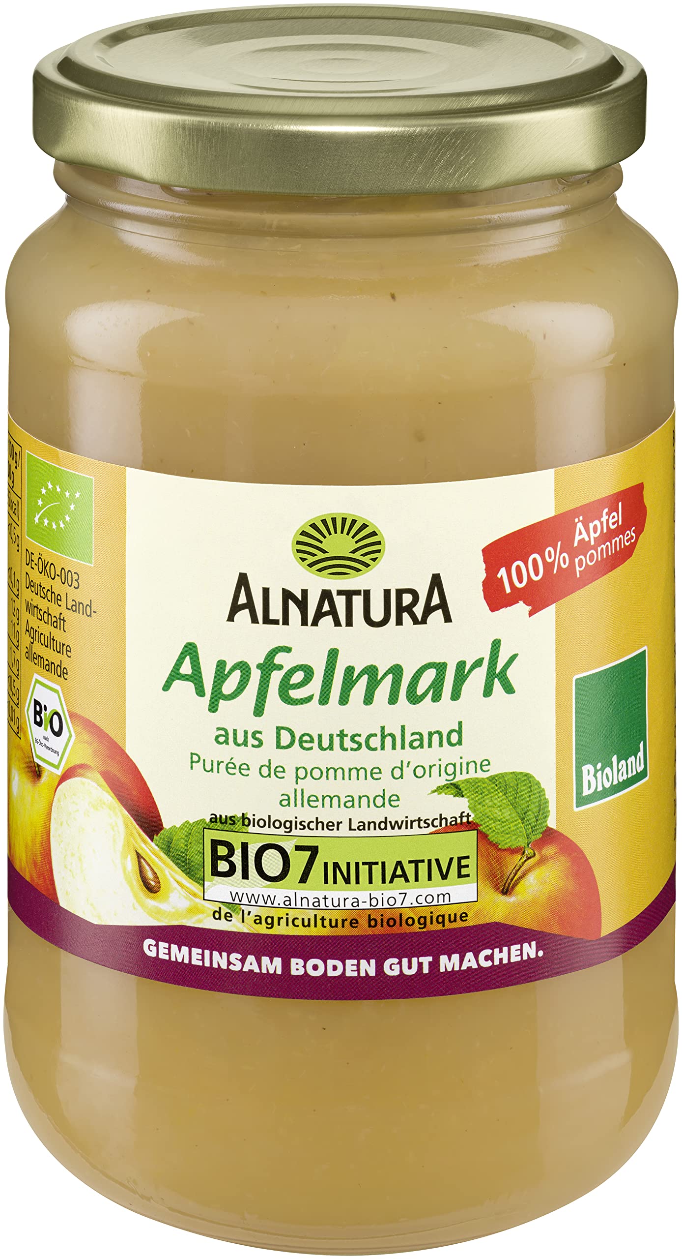 Alnatura Bio Apfelmark, Vegan, 360g