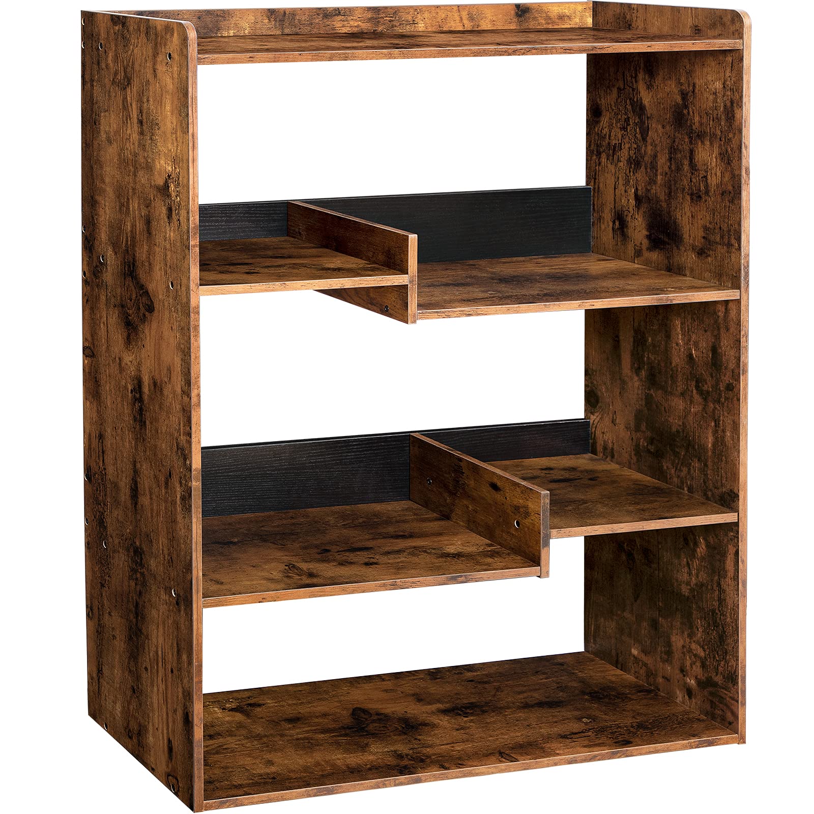 Buy HOOBRO Wooden Bookcase, Freestanding Display Bookshelf, Display