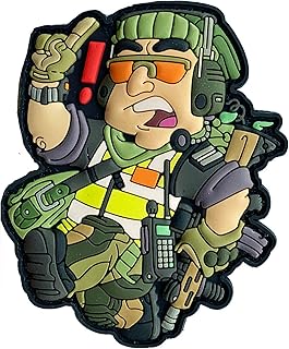 TACOPSGEAR BB Heads Airsoft Marshall 3D PVC Patch