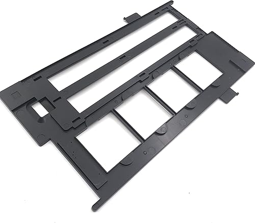 Miniatura 4 de 1423040 1403903 Soporte para fotos de 1.378 in soporte negativo y cubierta Halter guía de película compatible con Epson Perfection V500 V550 V600