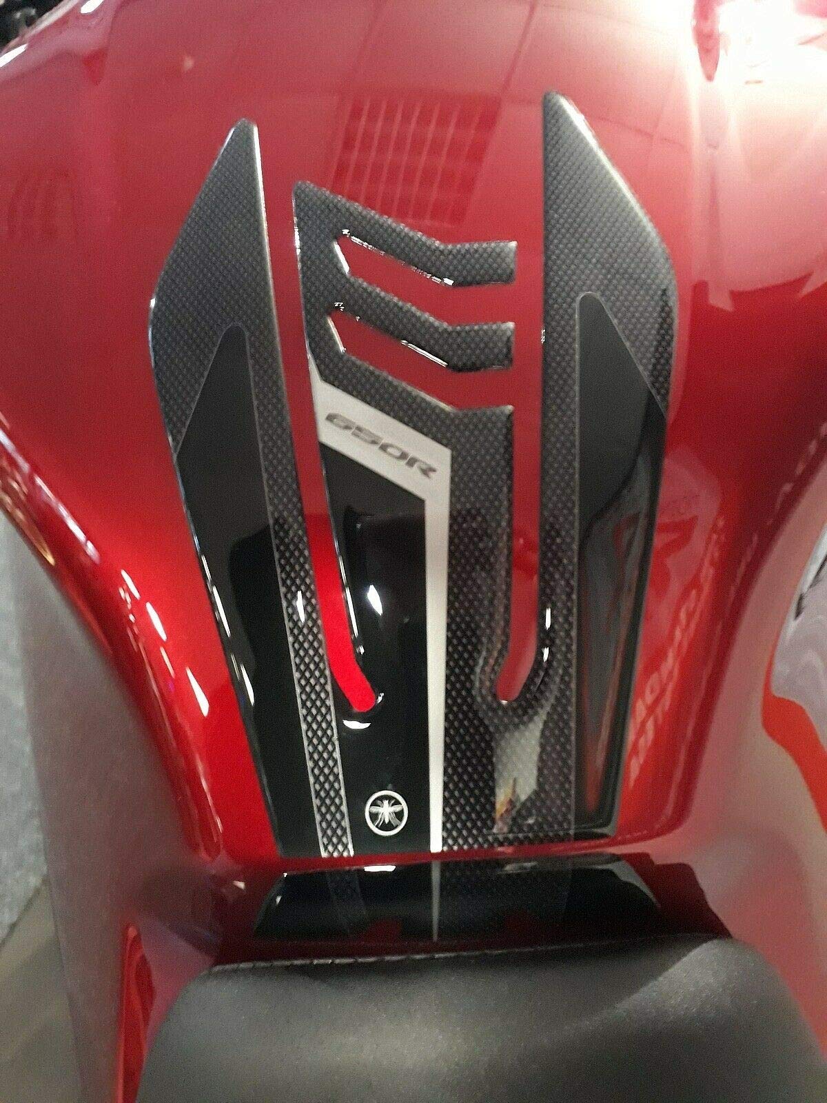 labelbike Adesivi 3D Moto Paraserbatoio Serbatoio Compatibile con Honda | CB650R, Protezione e Laterale Protezione in Resina, Antigraffio, Decorazione