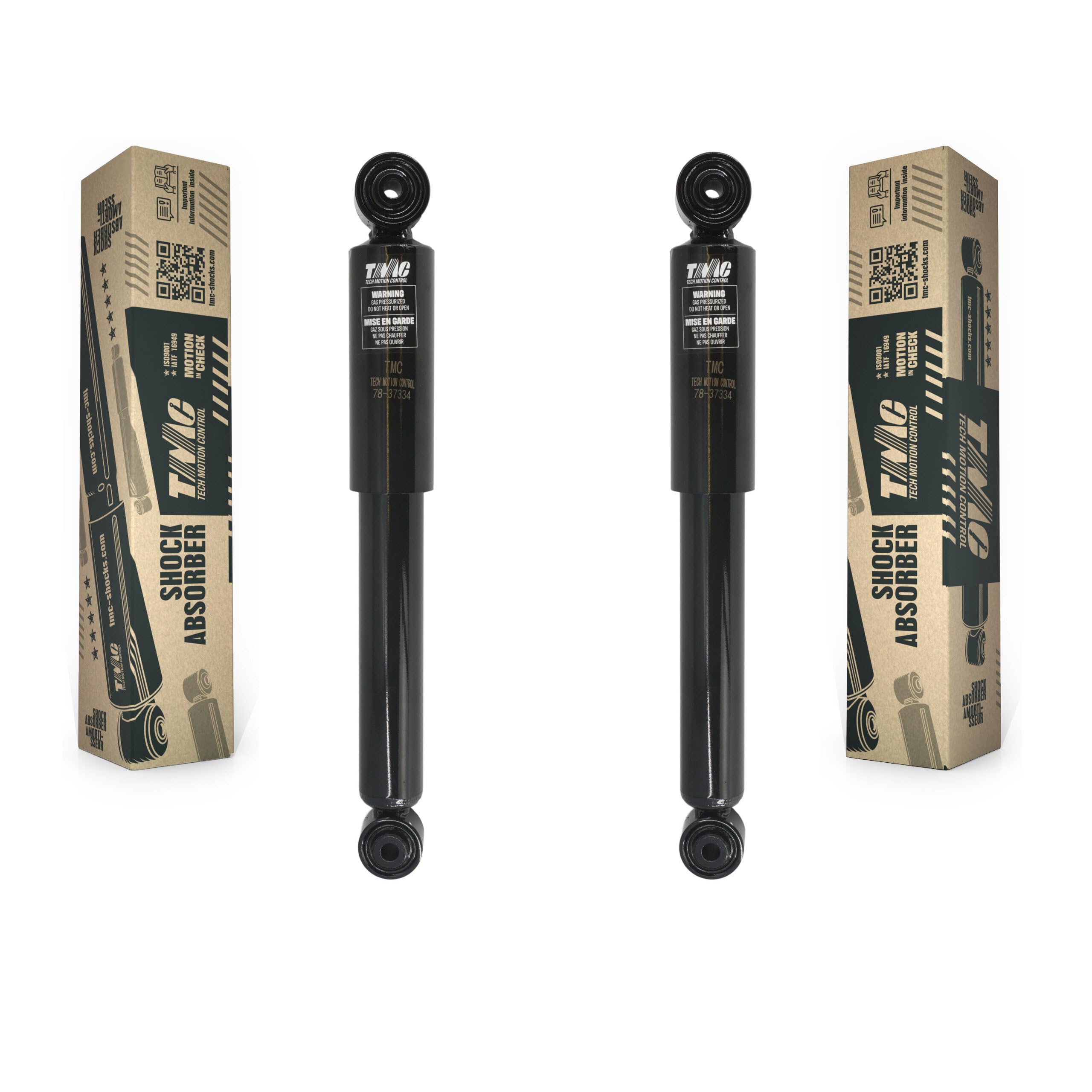 TMC Rear Suspension Shock Absorbers Pair Replacement For Honda Civic - Left Right Side (Driver Passenger) K78-100412 — view 18