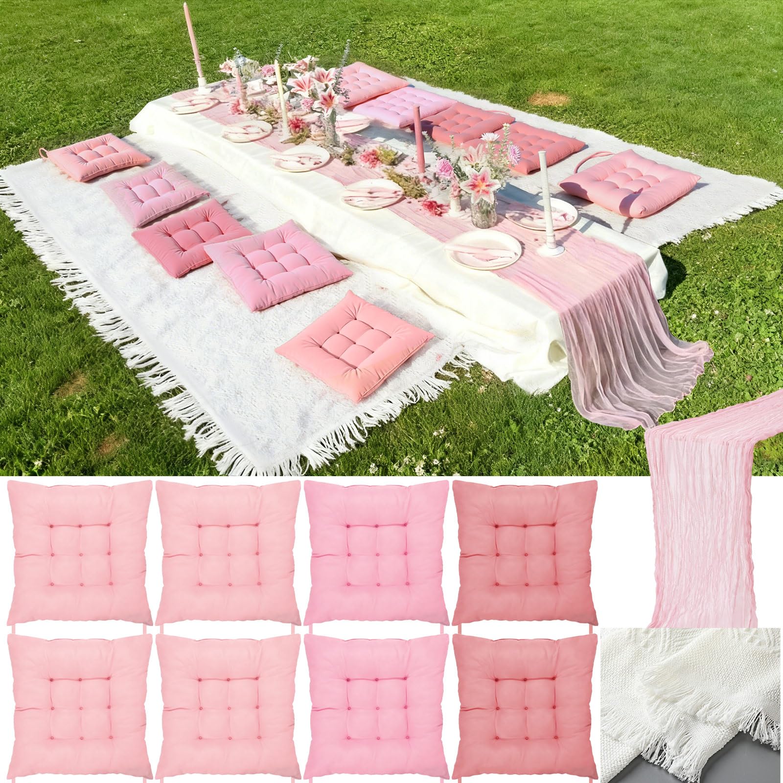 Photo 1 of Hillsuren 10 Pc Picnic Set, 71 x 102''
